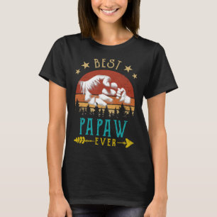 Beste Papaw Ooit  Fist Bump Family Matching T-shirt