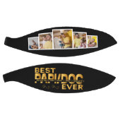 Beste Papi Ever Aangepaste Familie 5 Foto met Name Basketbal (Panelen)