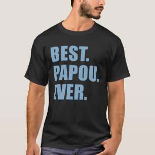 Beste Papou ooit Griekse grootvader T-shirt
