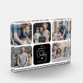 Beste pappa fotocollage van Modern World Fotoblokken (Links)