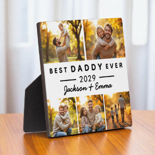 Beste pappa ooit 5 Foto Collage Vaderdag Fotoplaat