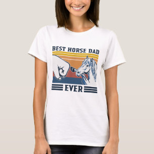 Beste pappa ooit grappige paarse duivel t-shirt