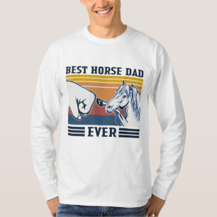 Beste pappa ooit grappige paarse duivel t-shirt