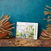 Beste pappa op de Universe Foto Fotoplaat (Zijkant)