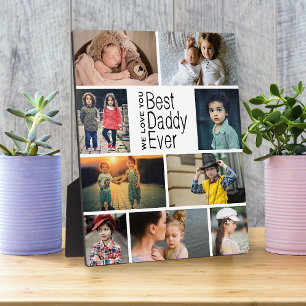 Beste pappie ooit fotocollage fotoplaat