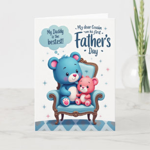 Beste Pappie Teddibeer Kaart