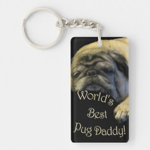 Beste pappie van de wereld sleutelhanger