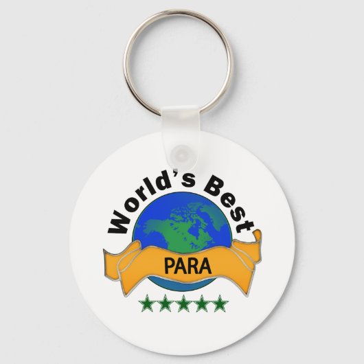 Beste para ter wereld sleutelhanger (Voorkant)
