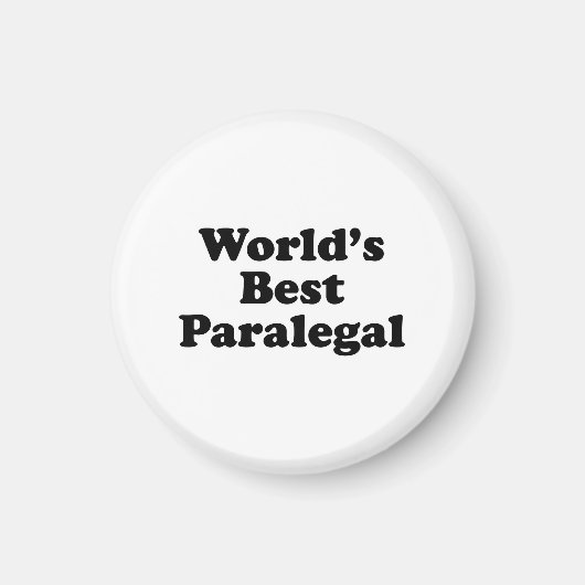 Beste paralegal ter wereld magneet (Voorkant)