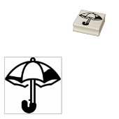 beste paraplu 	rubberstempel (Gestempeld)