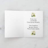 Beste Pasen wenst Kaart (Binnen)