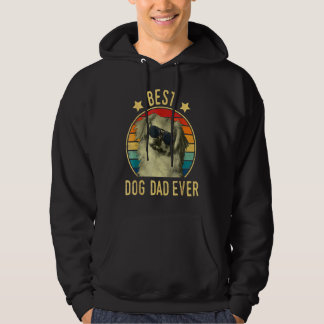 Beste Pekingese Papa Ever Dog Vaderdag Hoodie