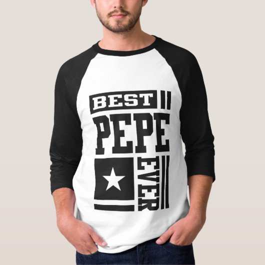 Beste Pepe ooit T-shirt (Voorkant)