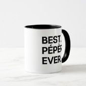 Beste Pepere ooit Mok (Voorkant rechts)