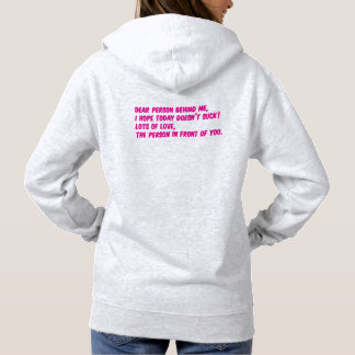 beste persoon achter me , hoodie