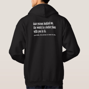 Beste Persoon Achter Me Hoodie