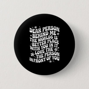 Beste persoon achter mij de wereld is een betere p ronde button 5,7 cm