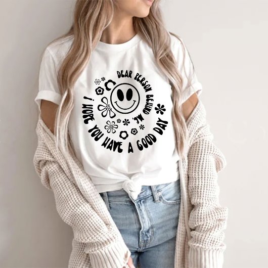 Beste persoon achter mij de wereld T-Shirt