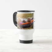 Beste persoonlijke foto van mam Ever Modern script Reisbeker (Voorkant links)