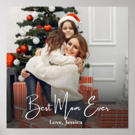 Beste persoonlijke foto van mama poster