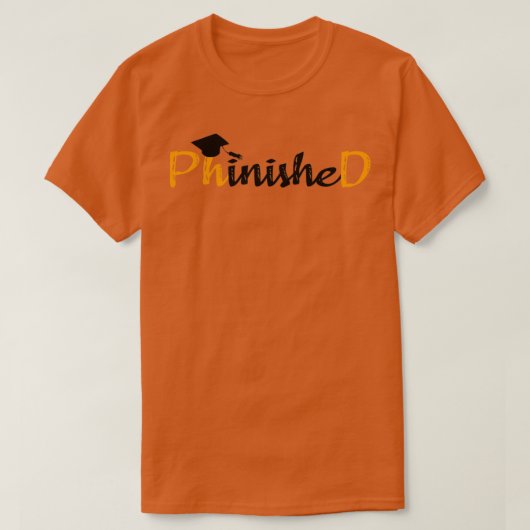 Beste phined Phd 1 T-shirt (Design voorkant)