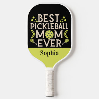 Beste pickleball mam ooit gepersonaliseerde naam paddle