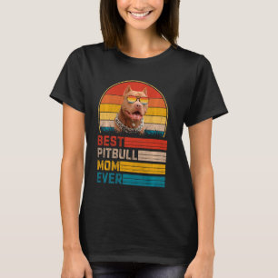  beste Pitbull Mam Ooit Moederdag T-shirt