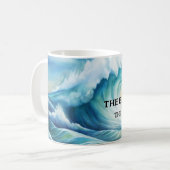 Beste plek om te zijn Waterverf Beach Mok (Voorkant links)