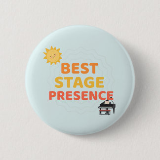 Beste podiumpresentatie Student Award - Piano Ronde Button 5,7 Cm