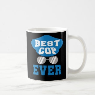 Beste politieagent Koffie-Mok Cop Thin Blue Line Koffiemok