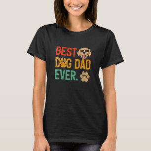 Beste Poodle Hond Papa Ooit Poodle Vader Vaderdag T-shirt