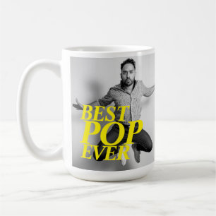 BESTE POP EVER Grappige Vaderdagkaart Koffiemok