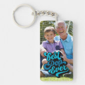 Beste Pop ooit | Foto opa Sleutelhanger (Voorkant)