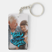 Beste Pop ooit | Foto opa Sleutelhanger (achterkant)