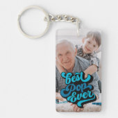 Beste Pop ooit | Foto opa Sleutelhanger (Voorkant)