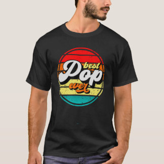Beste Pop ooit Vaderdag Opa Retro C T-shirt