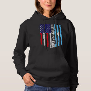 Beste Pop Pop Ooit Amerikaanse Somalië Vlag Graphi Hoodie
