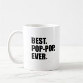 Beste Pop-Pop ooit Grootvader Mok (Links)