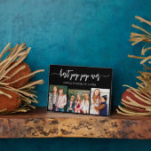 Beste Pop Pop Opa Kleinkinderen Fotocollage Fotoplaat (Zijkant)