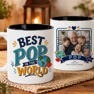 Beste Pop ter Wereld Foto Mok