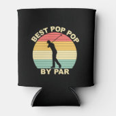 Beste Pop van Pop door Par - Golfing Blikjeskoeler (Voorkant)