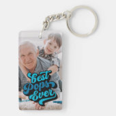 Beste Poppen ooit | Foto opa Sleutelhanger (achterkant)