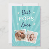 Beste Poppen ooit | Foto Vaderdag Kaart (Voorkant)