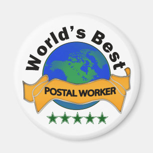 Beste postwerker ter wereld magneet