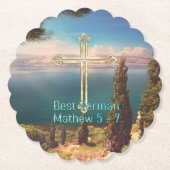 Beste preek kartonnen onderzetters (Voorkant)