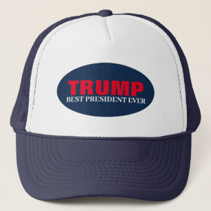 BESTE PRESIDENT OOIT DONALD TRUMP HOED TRUCKER PET