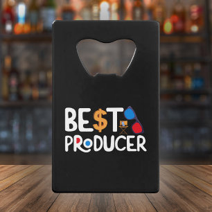 Beste Producent - Filmmaker Gift Kredietkaart Flessenopener