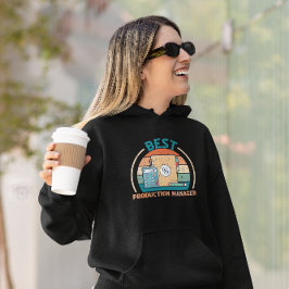 Beste Productiemanager - Retro Hoodie