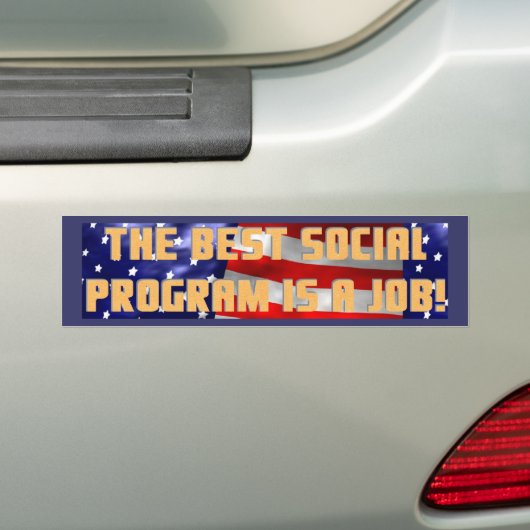 Beste programma bumpersticker (Op auto)