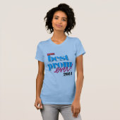 Beste Prom-server - Aqua T-shirt (Voorkant volledig)